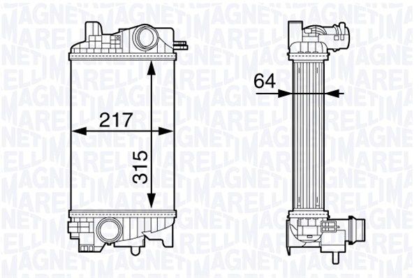 MAGNETI MARELLI Интеркулер 351319203030